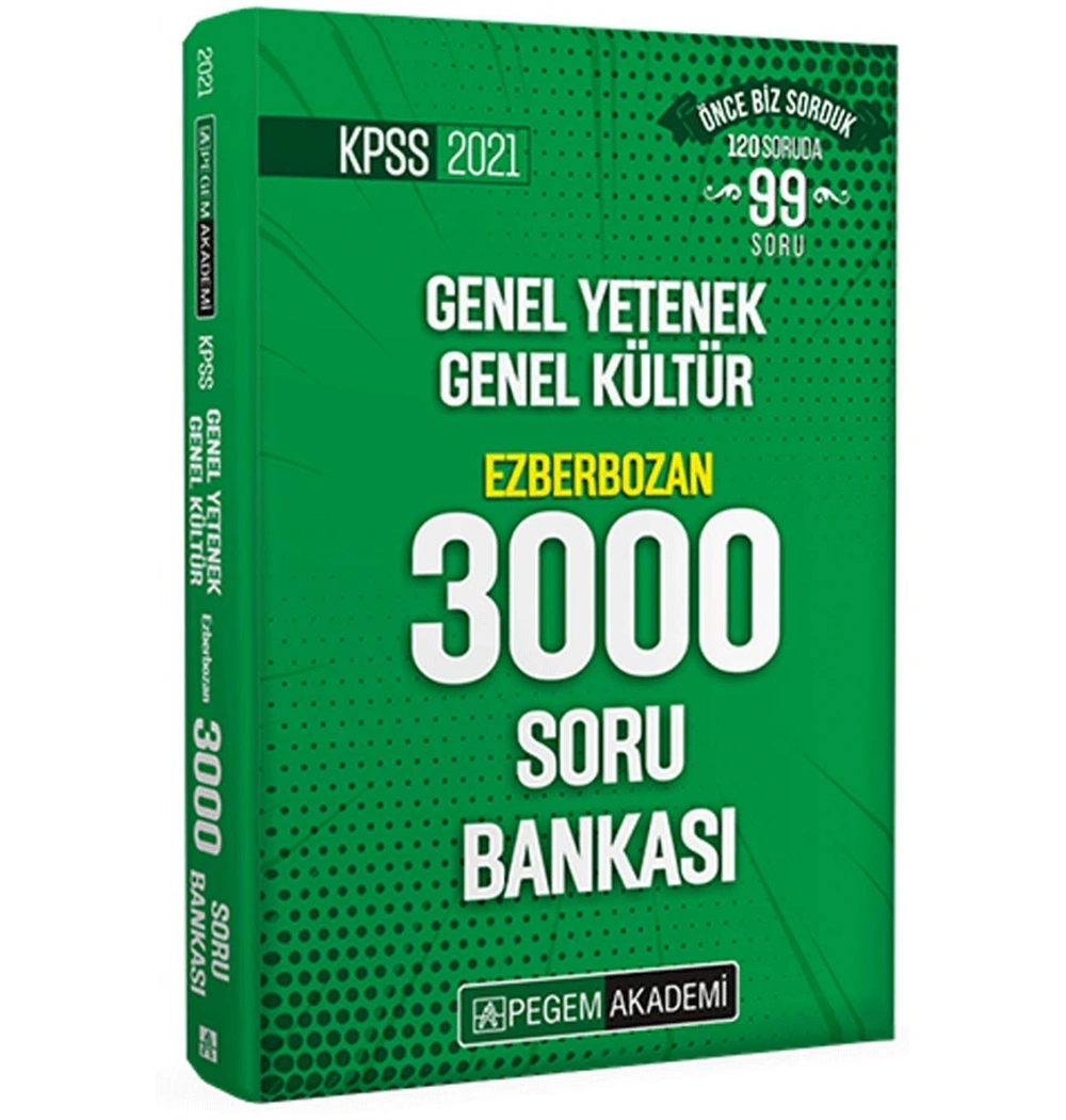 Pegem Kpss Gy Gk Ezberbozan 3000 Soru Bankası