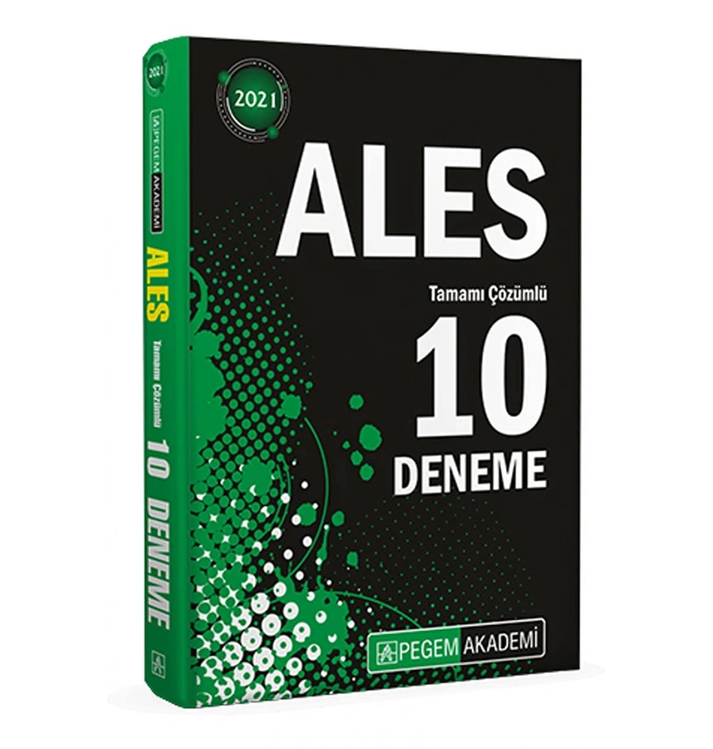 Pegem Ales 2021 Çözümlü 10 Deneme