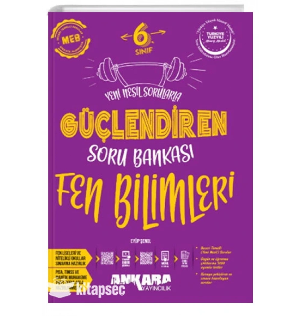 6.SINIF FEN BİLİMLERİ GÜÇLENDİREN SORU BANKASI ANKARA YAYIN