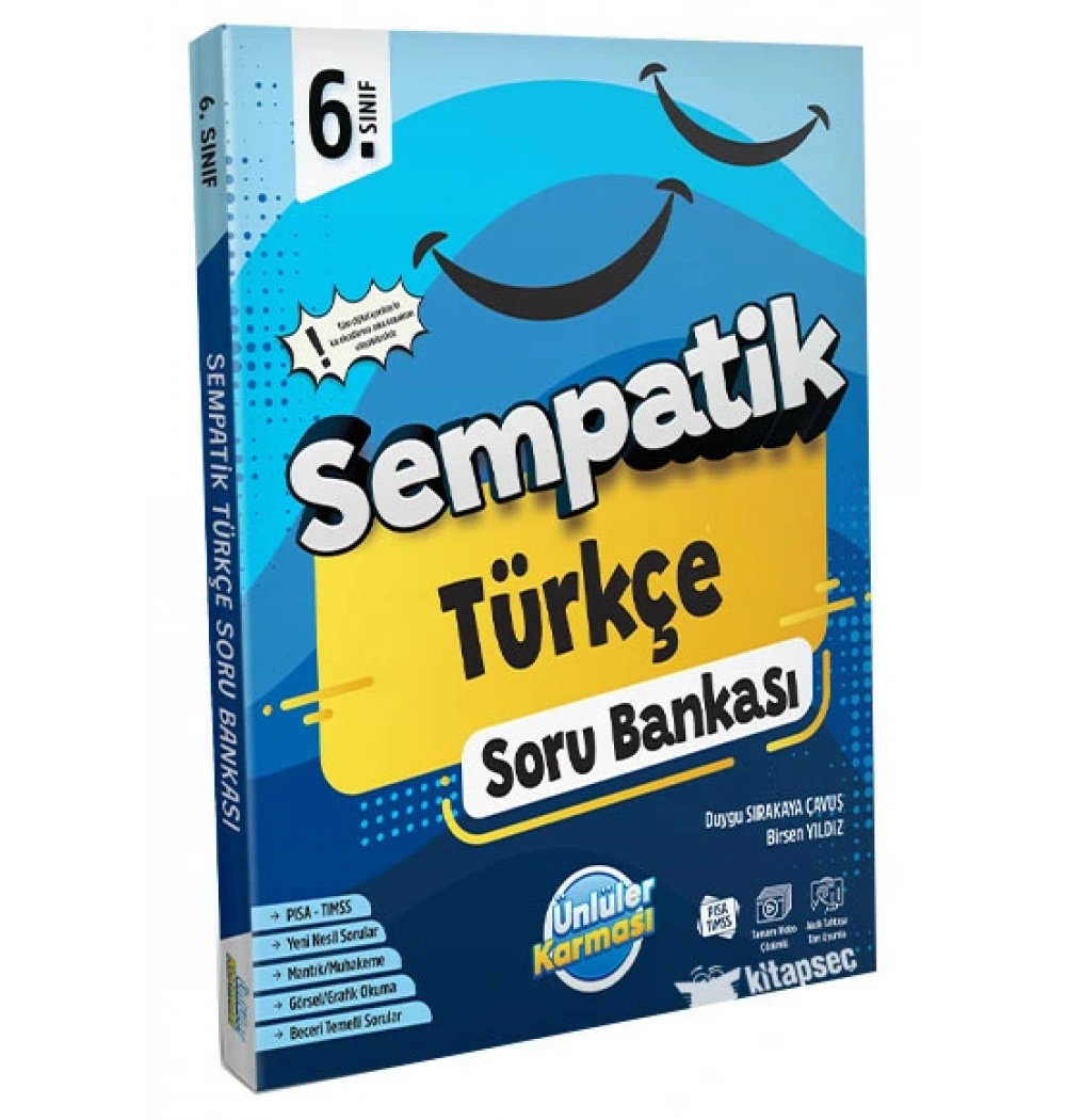 6.Sınıf Sempatik Türkçe Soru Bankası Ünlüler Karması