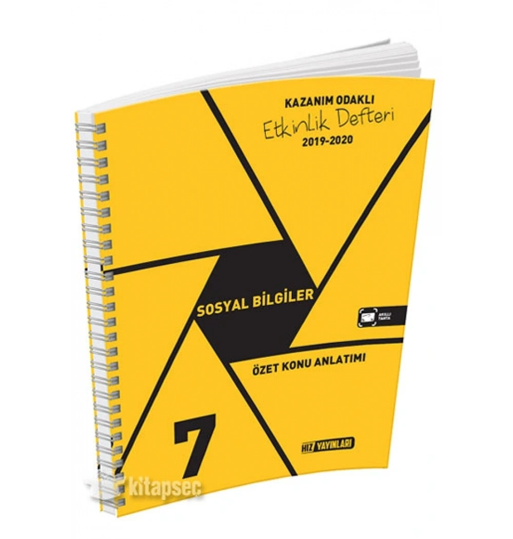 7.Sınıf Sosyal Bilgiler Kazanım Odaklı Özet Konu Anlatımı Hız Yayınları