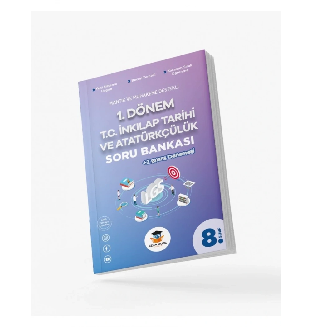 8.Sınıf 1.Dönem İnkilap Tarihi Soru Bankası Zeka Küpü