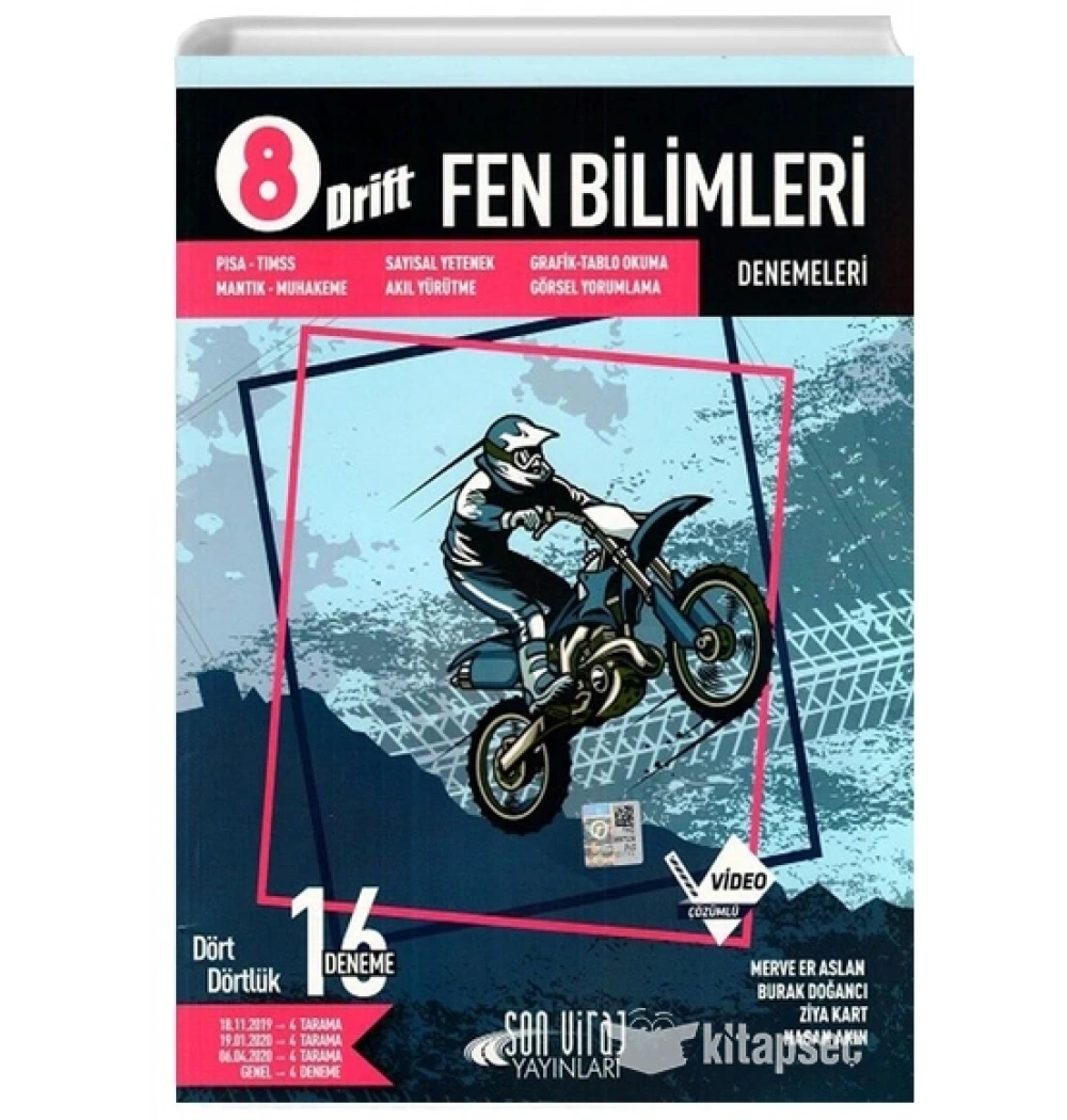 8.Sınıf Fen Bilimleri 16 Deneme Son Viraj