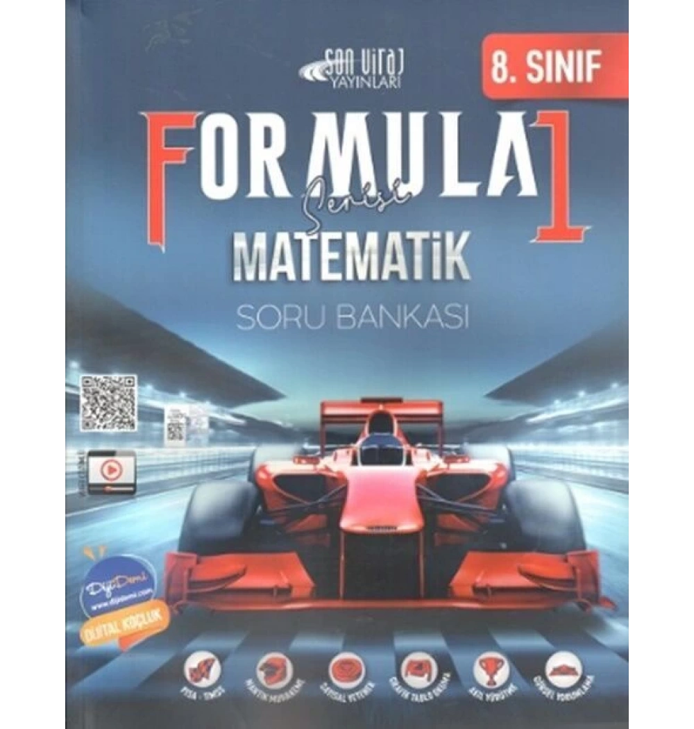 8.Sınıf Formula 1 Matematik Soru Bankası Son Viraj