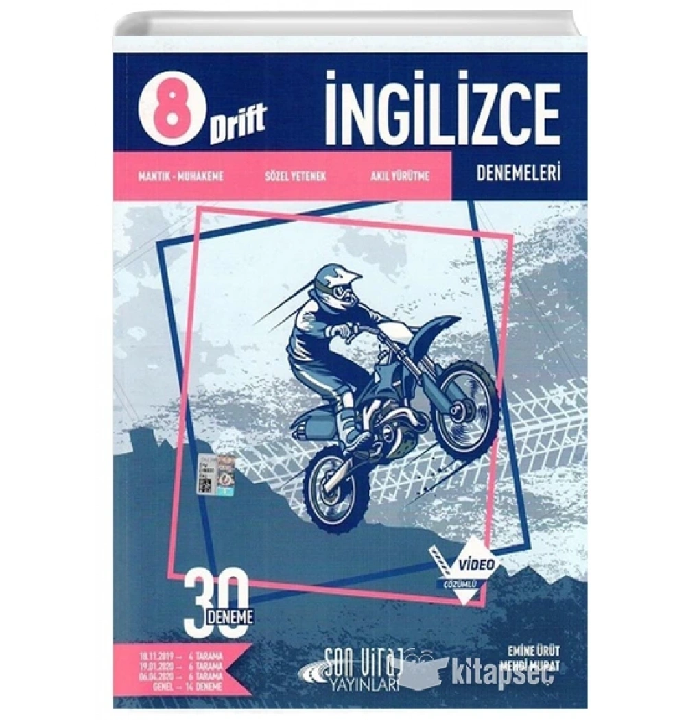 8.Sınıf İngilizce 30 Deneme Son Viraj