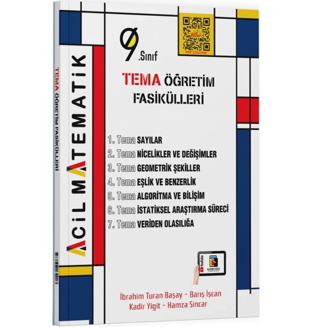 Acil 9. Sınıf Tema Matematik Öğretim Fasikülleri
