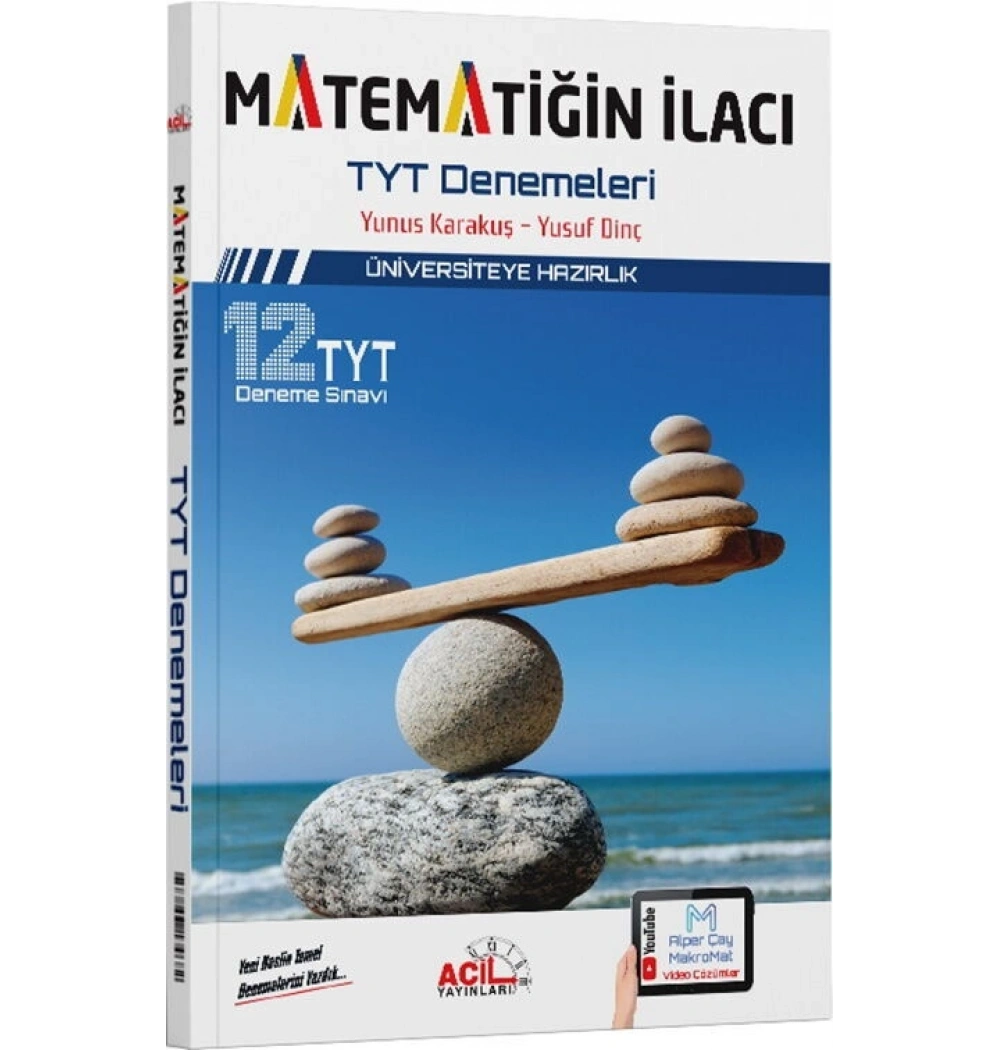 Acil Tyt Matematiğin İlacı Denemeler 12 Deneme