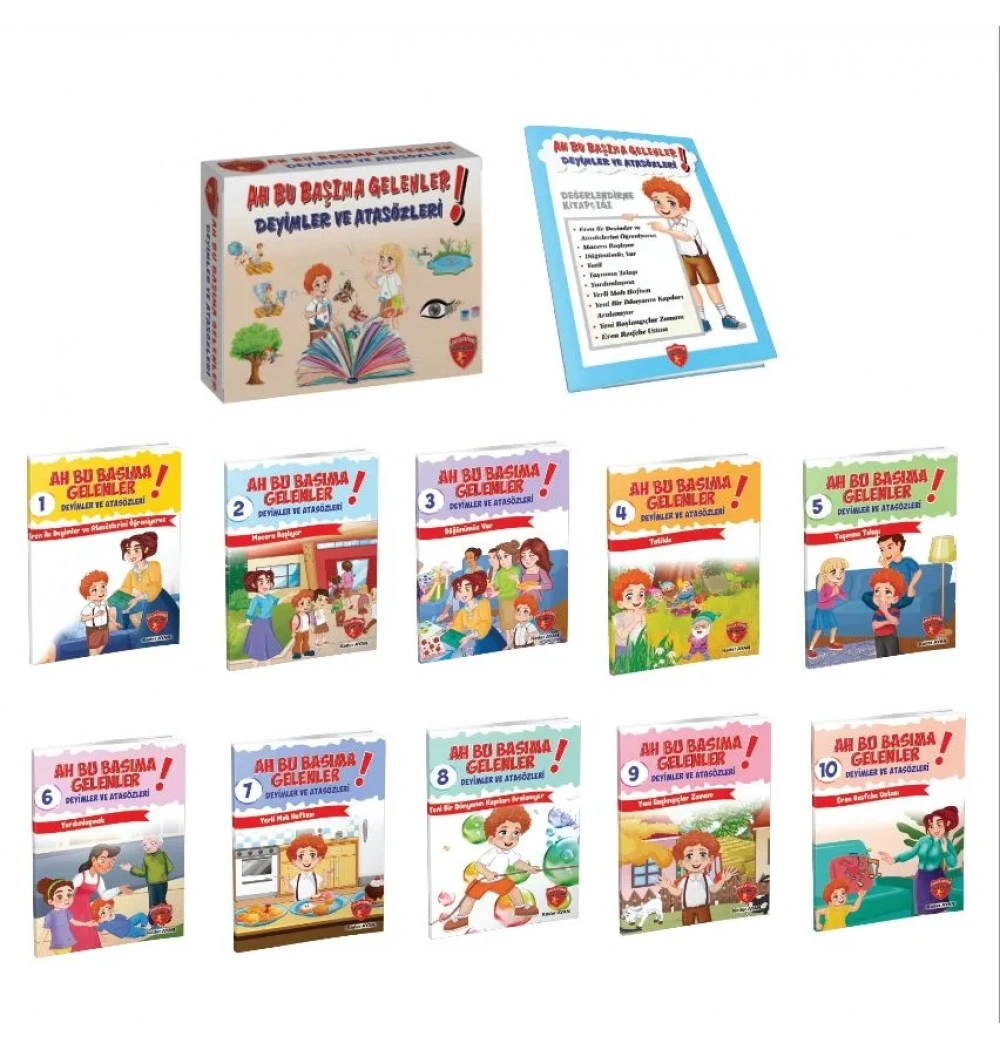 Ah Şu Başıma Gelenler Deyimler Atasözleri 10 Kitap+Değerlendirme Kitabı Çalışkanarı