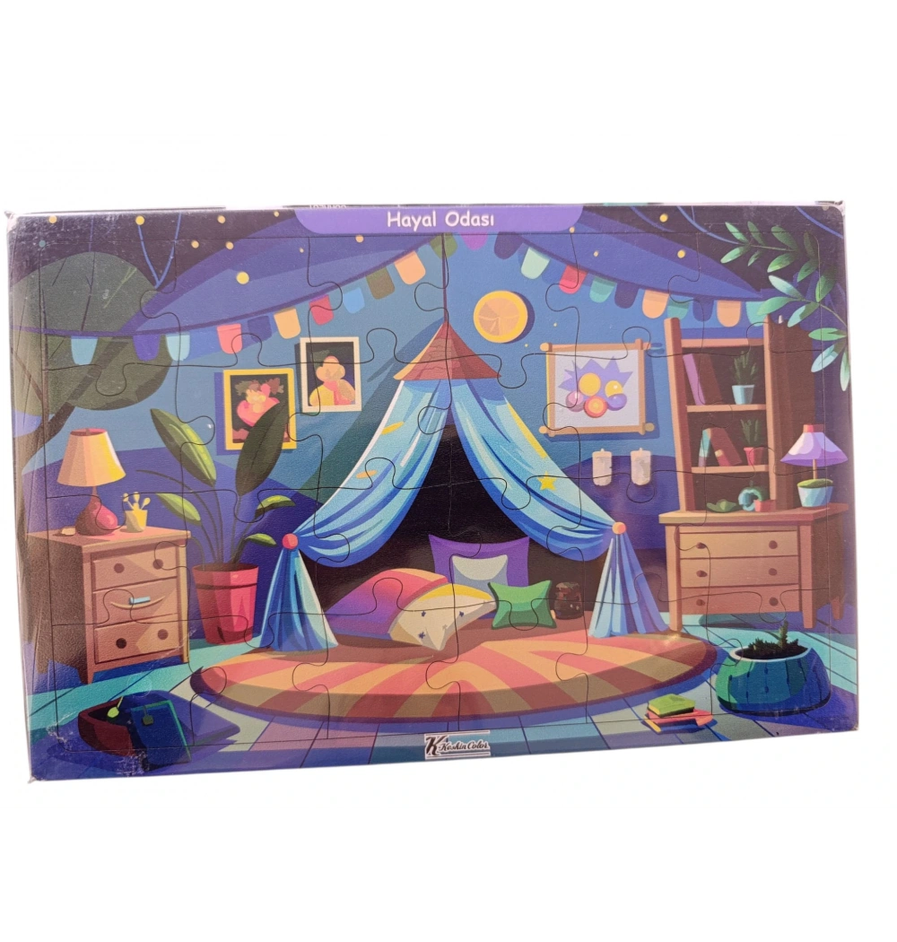 Ahşap Puzzle 24x30 cm 24 Parça