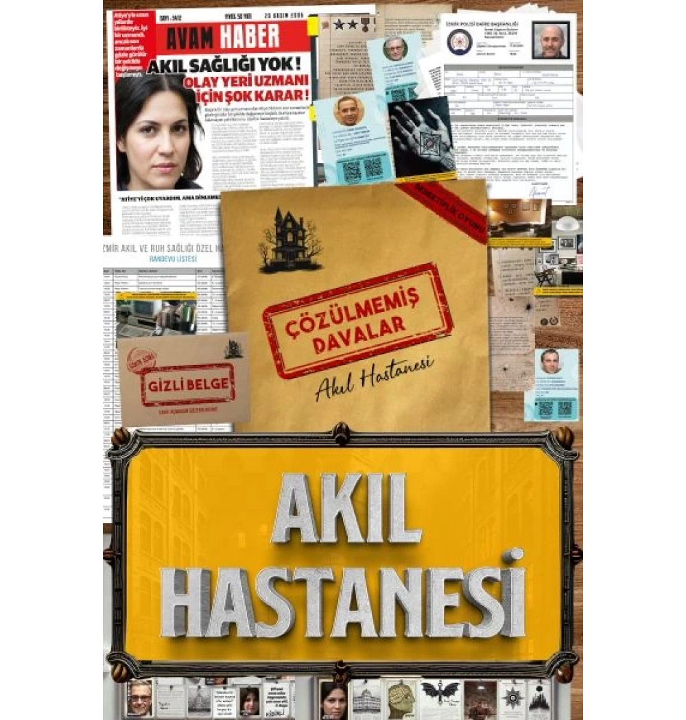 Akıl Hastanesi Dava No:006 molfy kutu oyunları