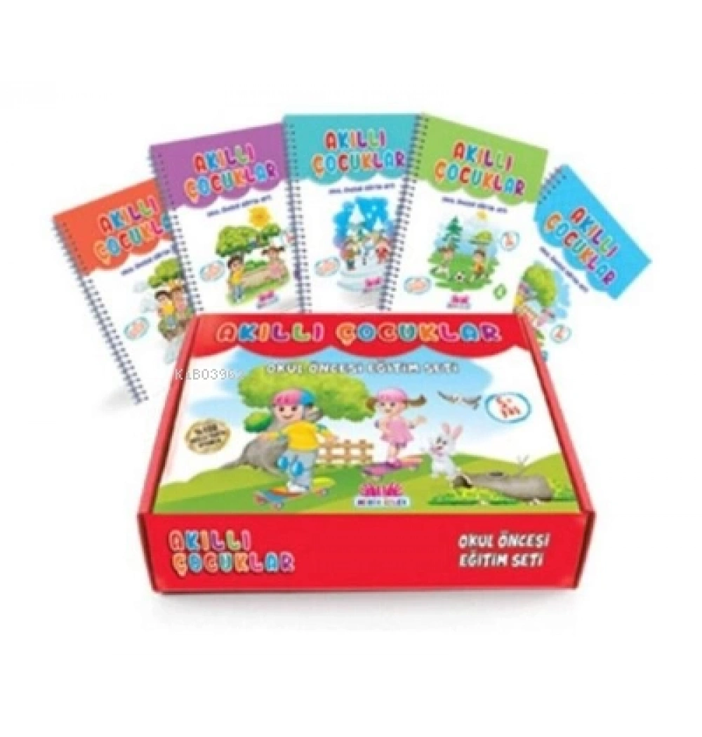 Akıllı Çocuklar Okul Öncesi Eğitim Seti 5+ Etkinlik Kitabı İlaveli Tandem