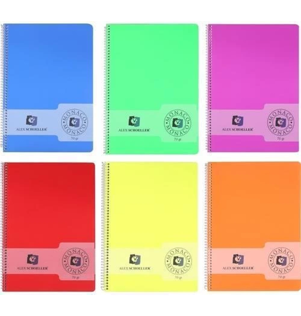 Alex Schoeller Defter Pp Kapak A4 100Yp Düz 956