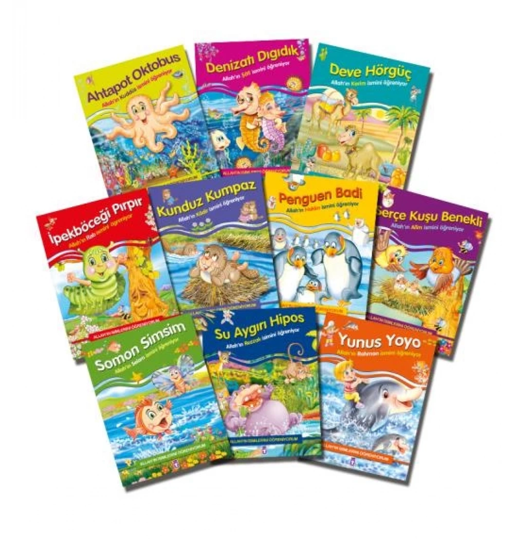 Allahın İsimlerini Öğreniyorum 1 10 Kitap Timaş Çocuk