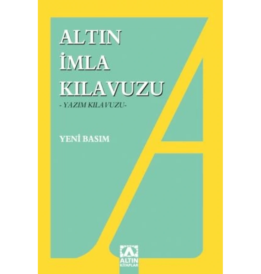 Altın İmla Klavuzu - Karton Kapak - Altın