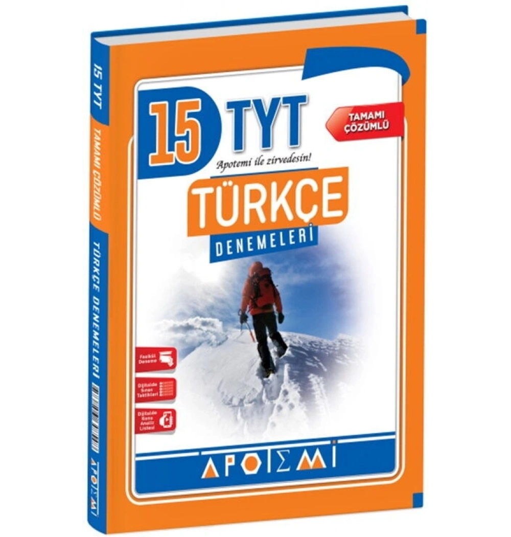 Apotemi Tyt 15 Türkçe Çözümlü Deneme