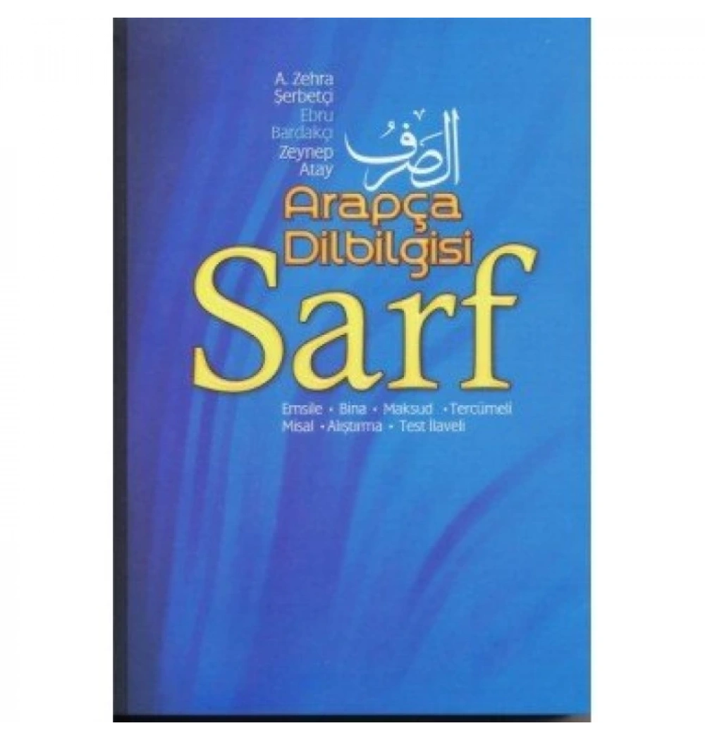 Arapça Dilbilgisi Sarf Zehra Şerbetçi Temir Yayın