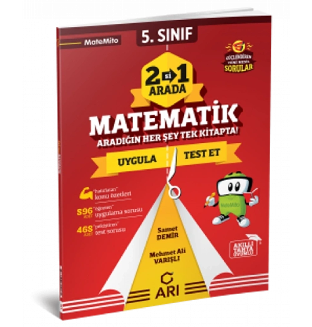 ARI 5.SINIF 2 Sİ 1 ARADA MATEMATİK UYGULA TEST ET