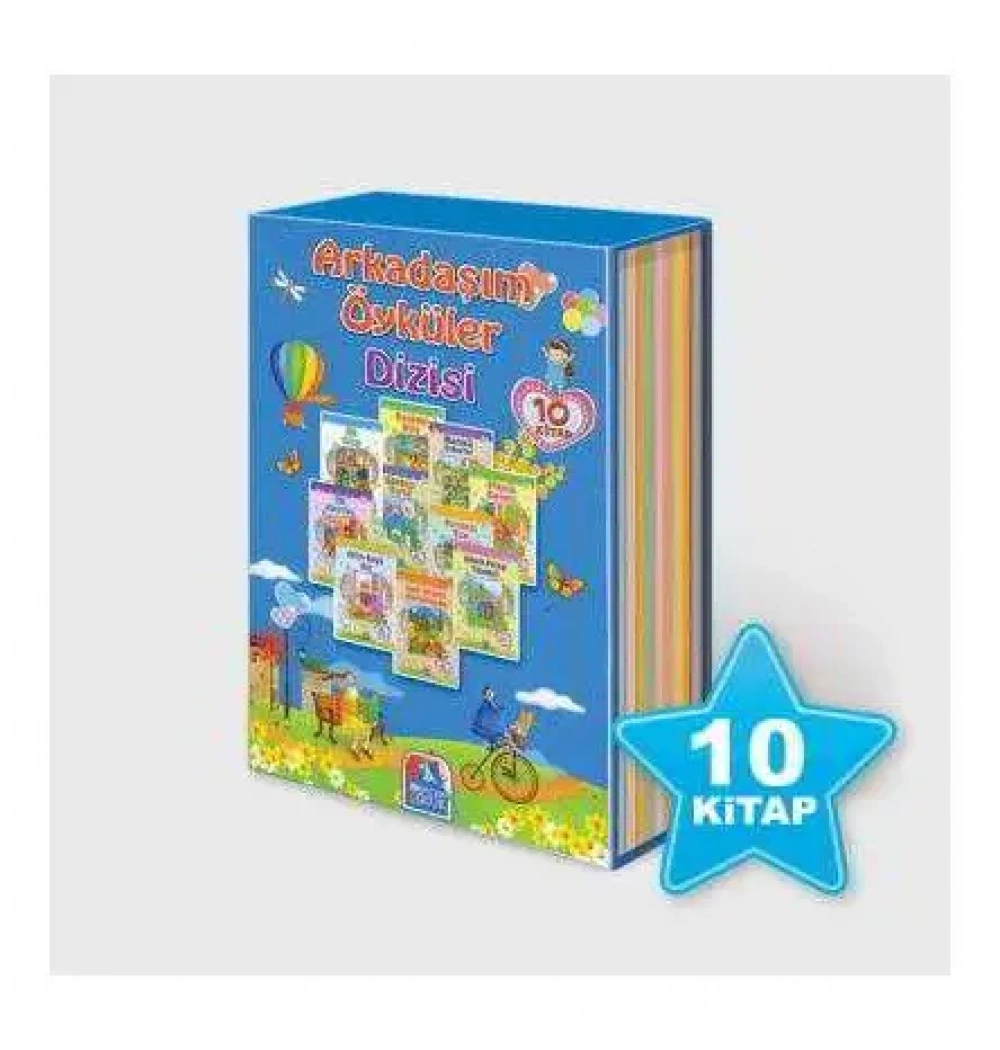 Arkadaşım Öyküler Dizisi 10 Lu Set Mercek