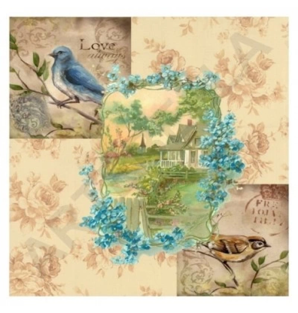 Artebella Mixart Transfer Kod: 6004 V 25X25