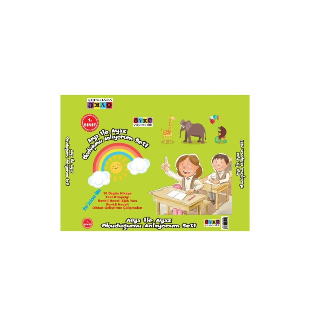 Asya İle Ayaz Okuduğumu Anlıyorum 10 Lu Set 1.Sınıf Öykü Yayıncılık