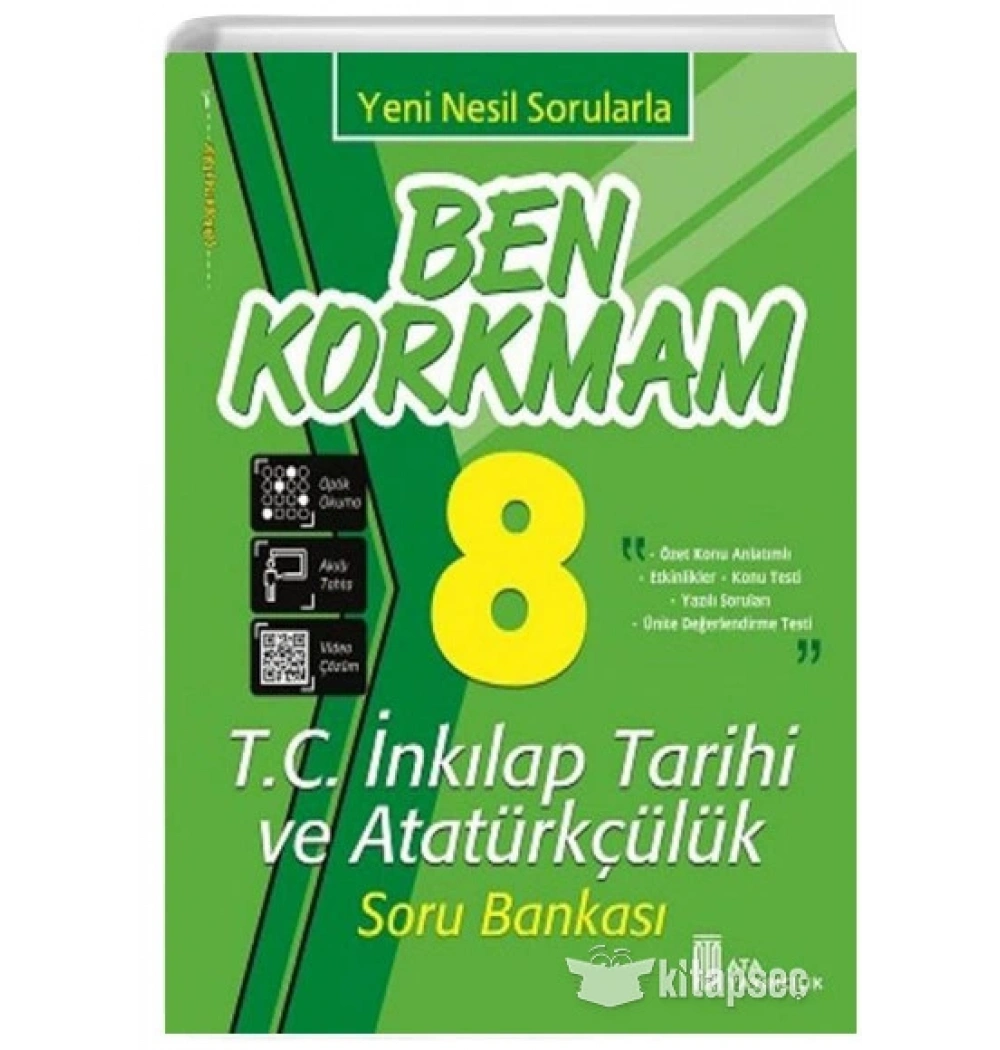 Ata 8.Sınıf İnkilap Tarihi Soru Bankası Ben Korkmam