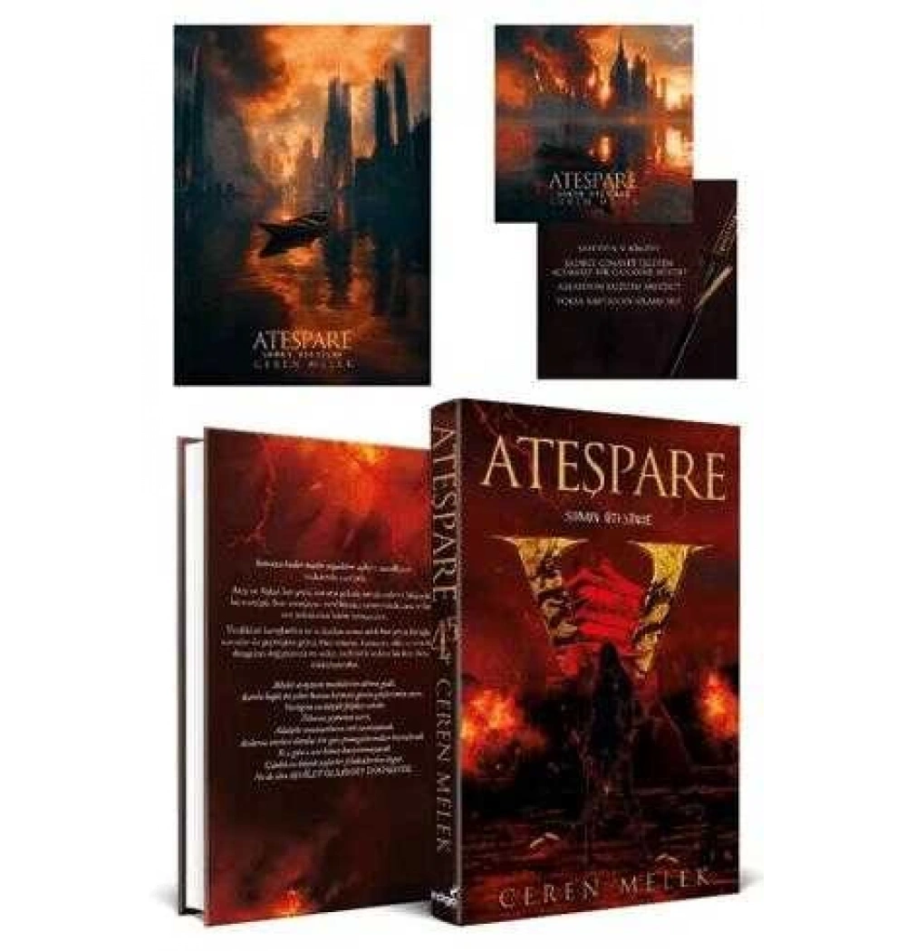 Ateşpare 4.5 Ciltli Ceren melek İndigo