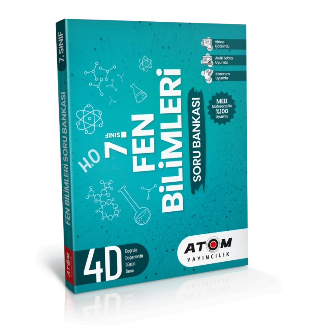 Atom 7.Sınıf Fen Bilimleri Soru Bankası