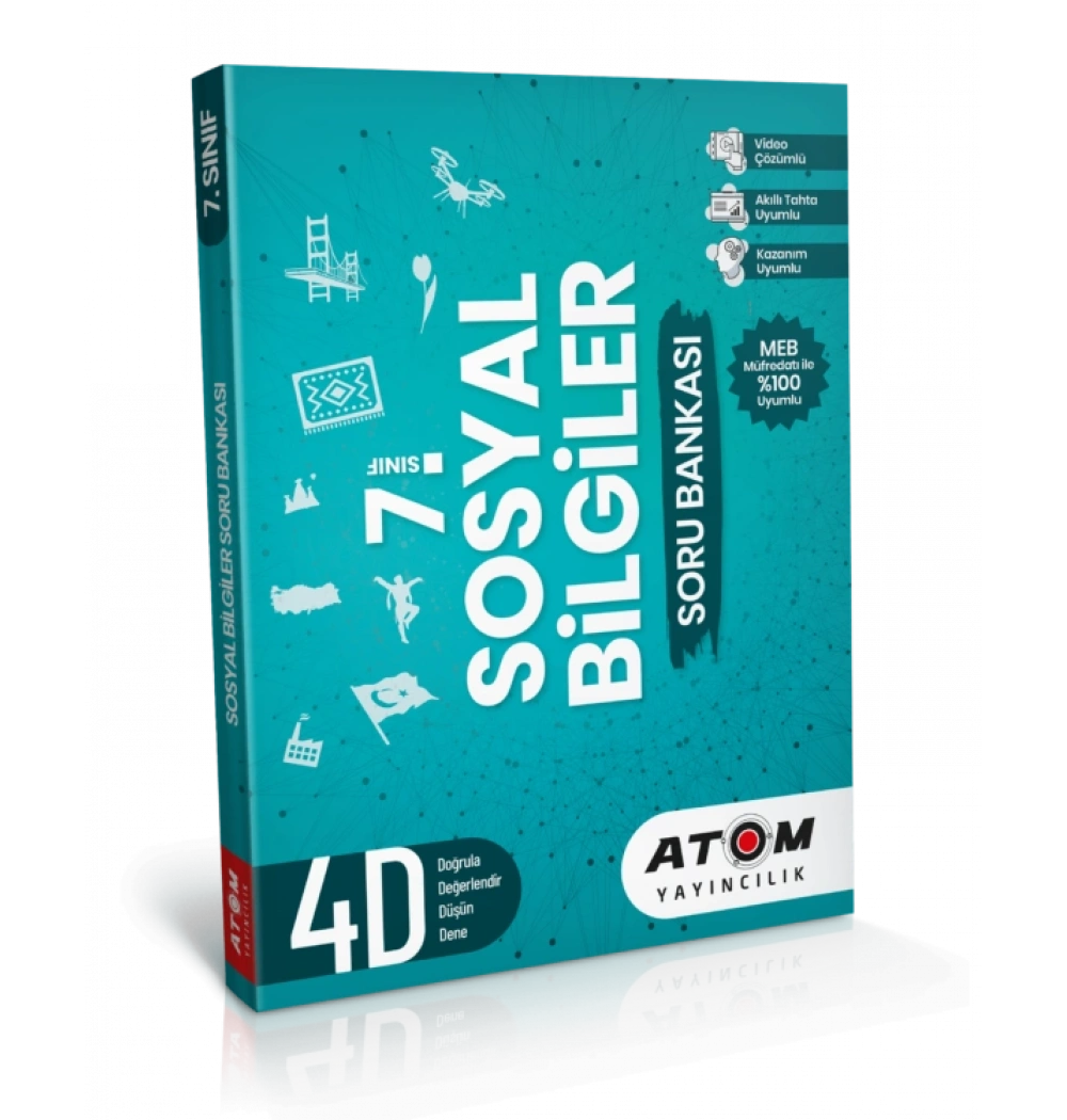 Atom 7.Sınıf Sosyal Bilgiler Soru Bankası