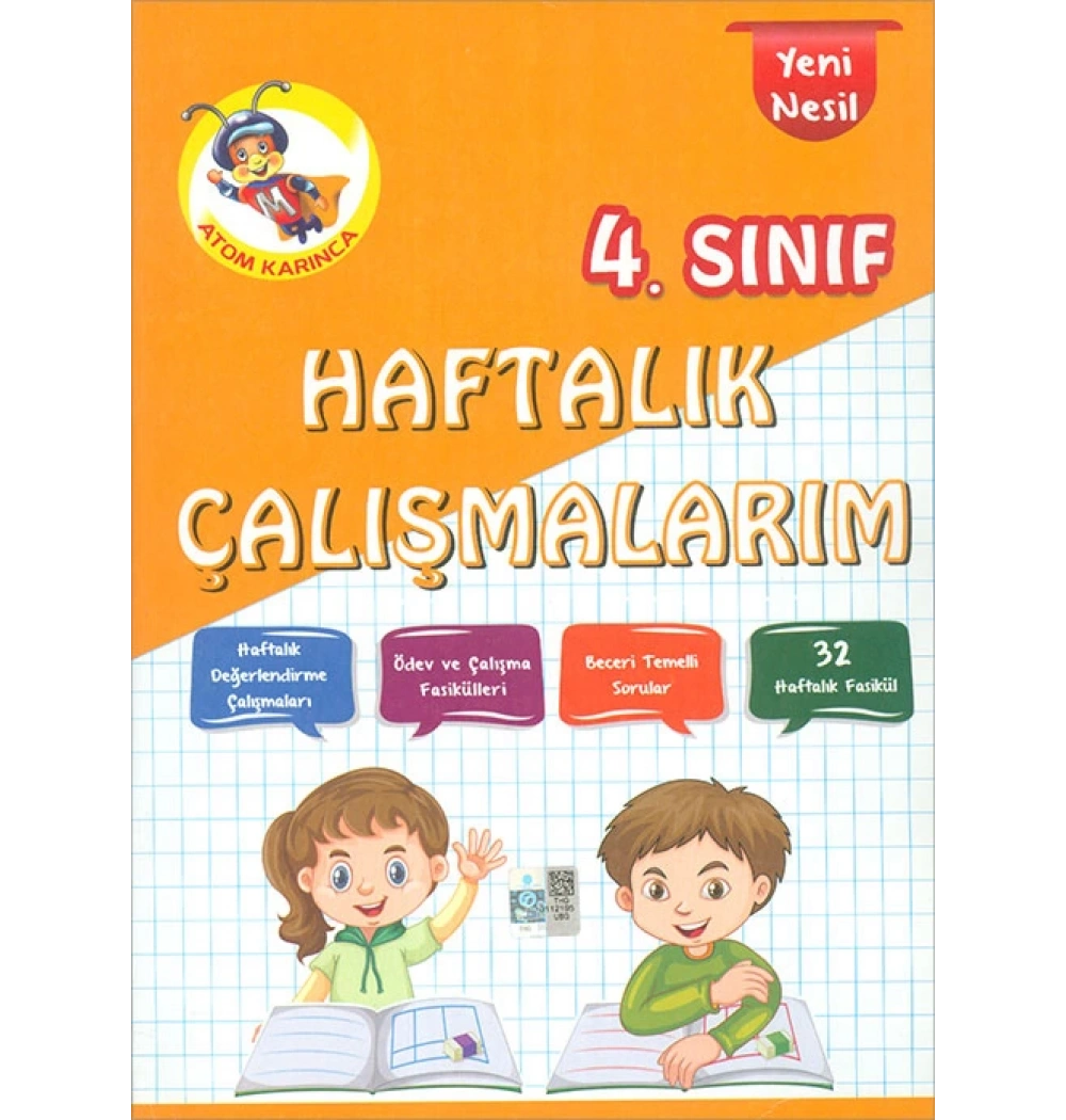 Atom Karınca 4.Sınıf Haftalık Çalışmalarım Yeni Nesil