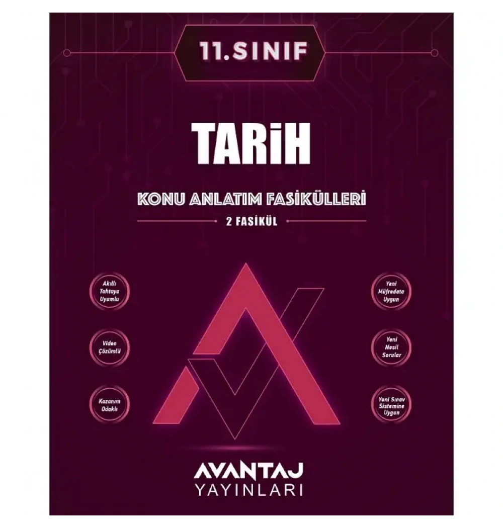 Avantaj 11.Sınıf Tarih Konu Anlatım Fasikülleri