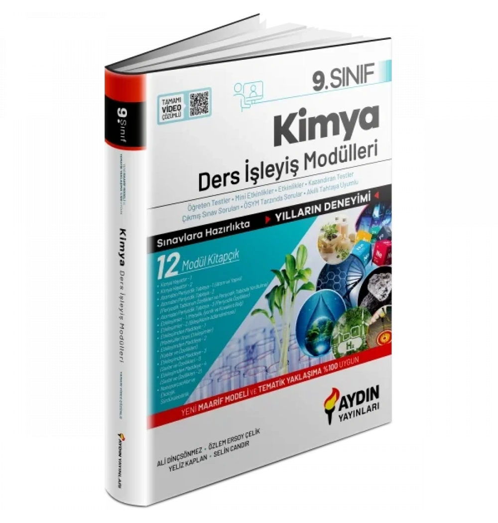 Aydın 9. Sınıf Kimya Ders İşleyiş Modülleri