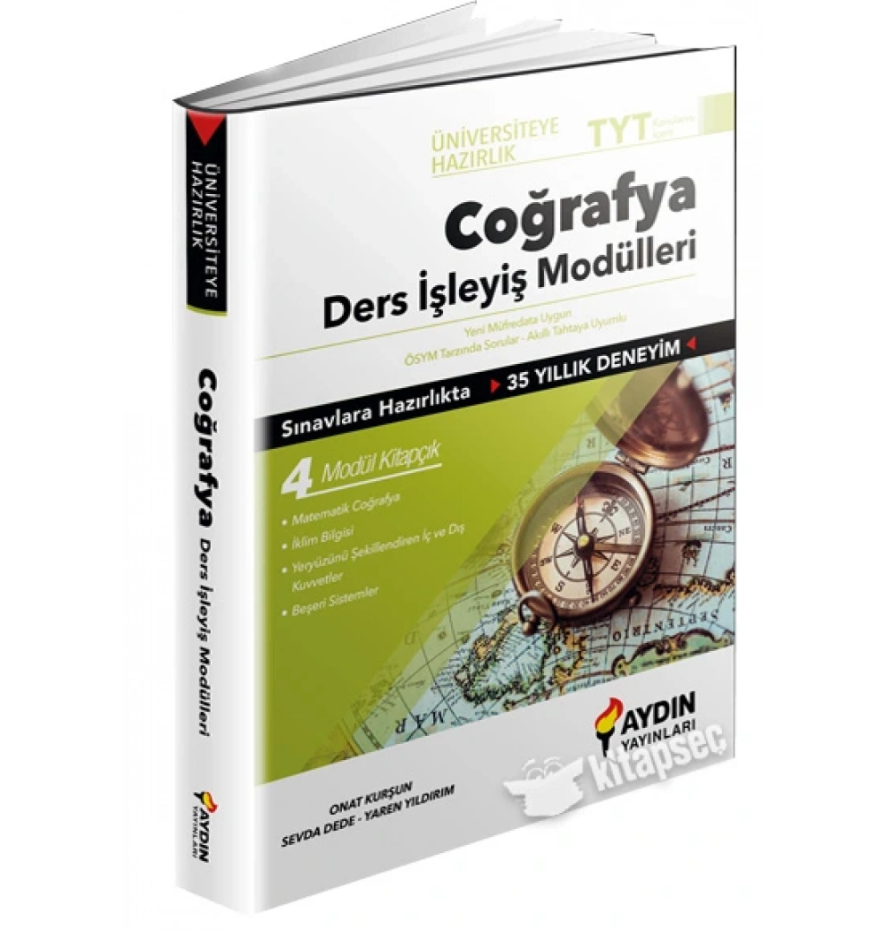 Aydın Tyt Coğrafya Ders İşleyiş Modülleri Seti
