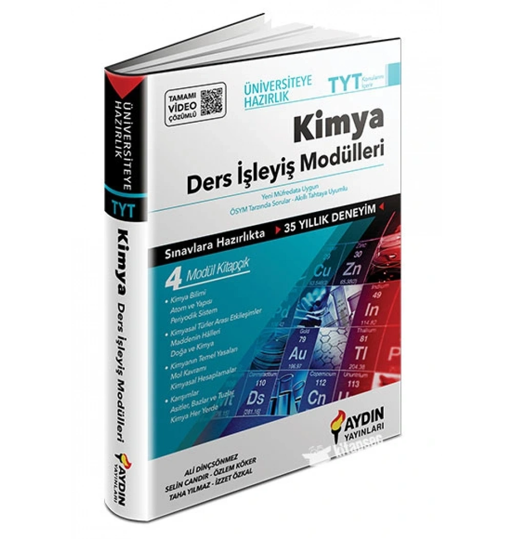 Aydın Tyt Kimya Ders İşleyiş Modülleri