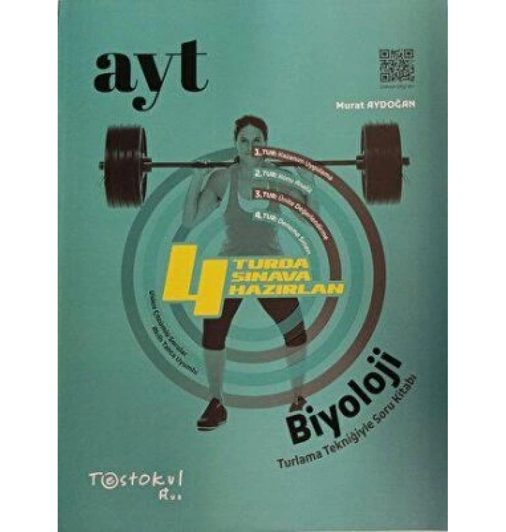 Ayt Biyoloji Turlama Tekniğiyle Soru Kitabı Testokul