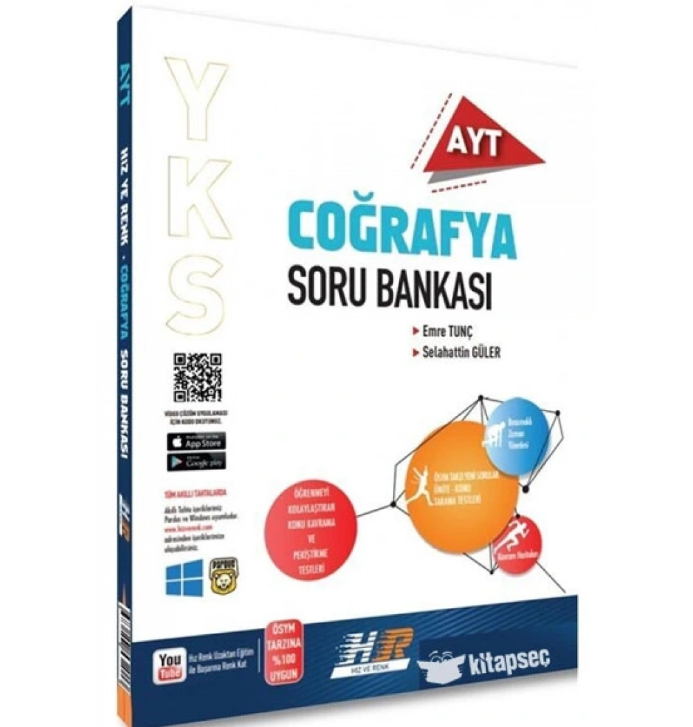 Ayt Coğrafya Soru Bankası Hız Renk Emre Tunç