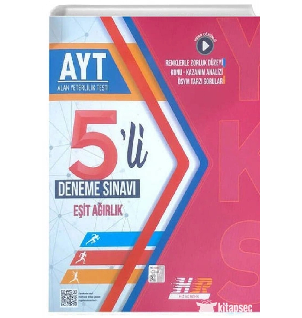 Ayt Eşit Ağırlık 5 Deneme Sınavı Hız Ve Renk