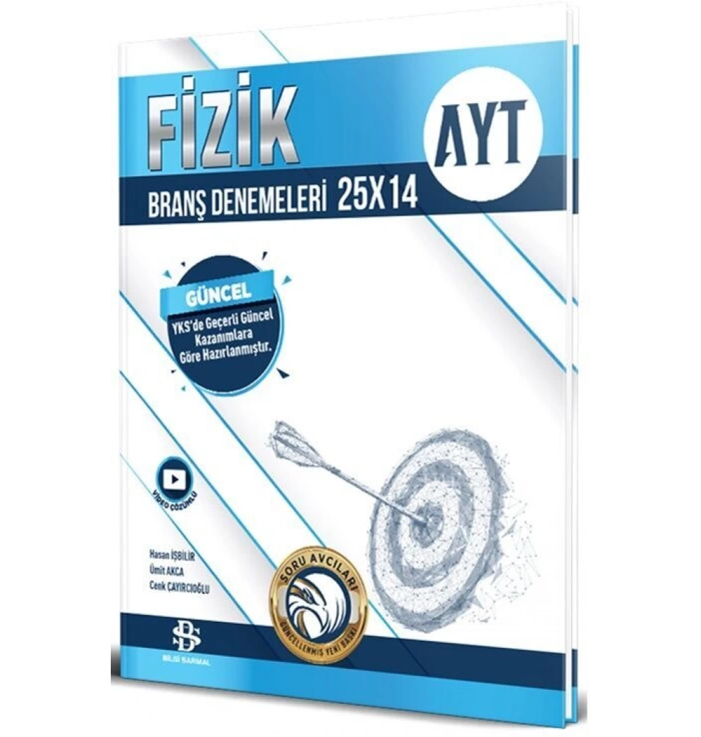 Ayt Fizik 25X14 Branş Denemeleri Bilgi Sarmal