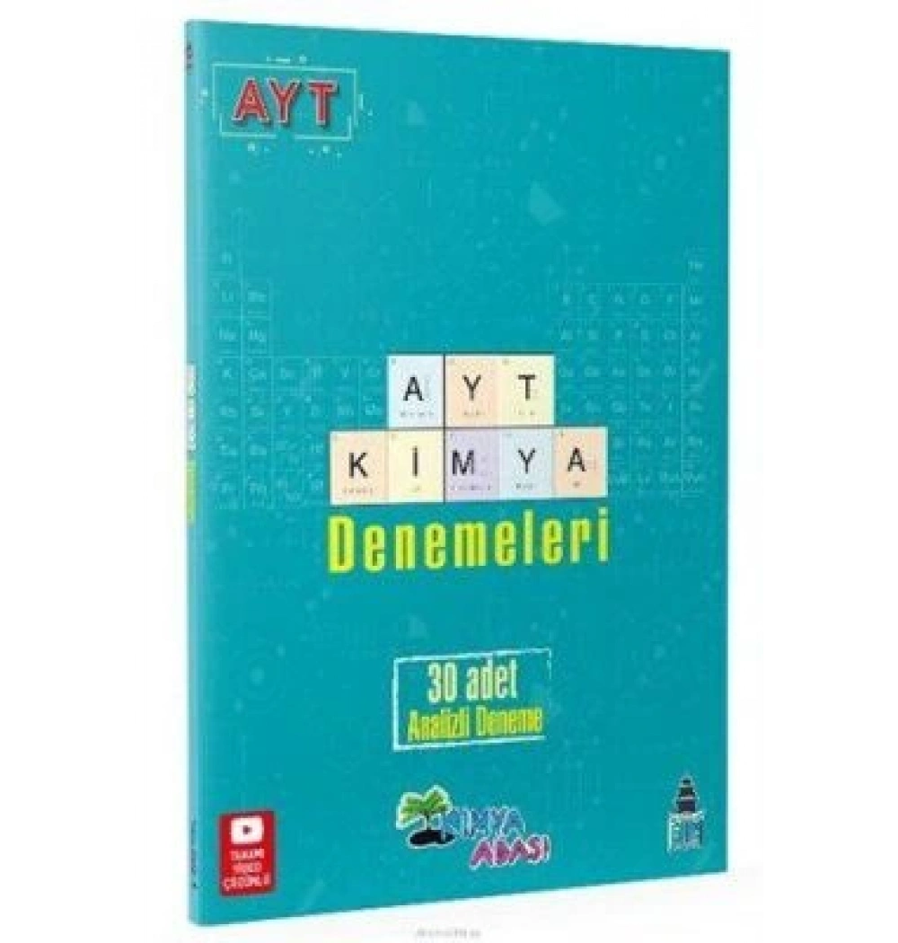 Ayt Kimya 30 Analizli Deneme Kimya Adası