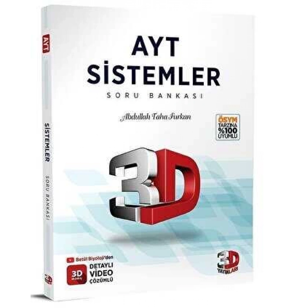 Ayt Sistemler Soru Bankası 3D Yayınları