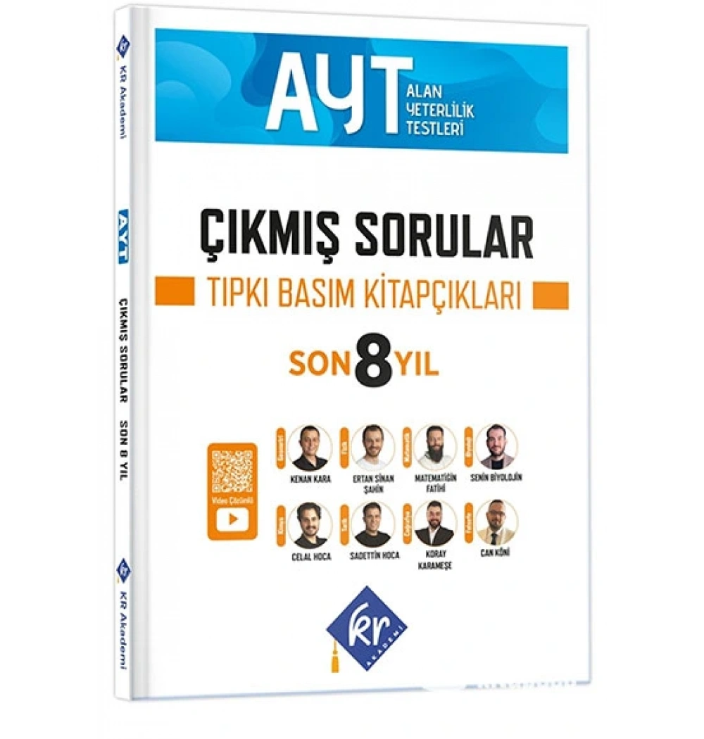 Ayt Son 8 Yıl Tıpkı Basım Çıkmış Sorular Kr Akademi