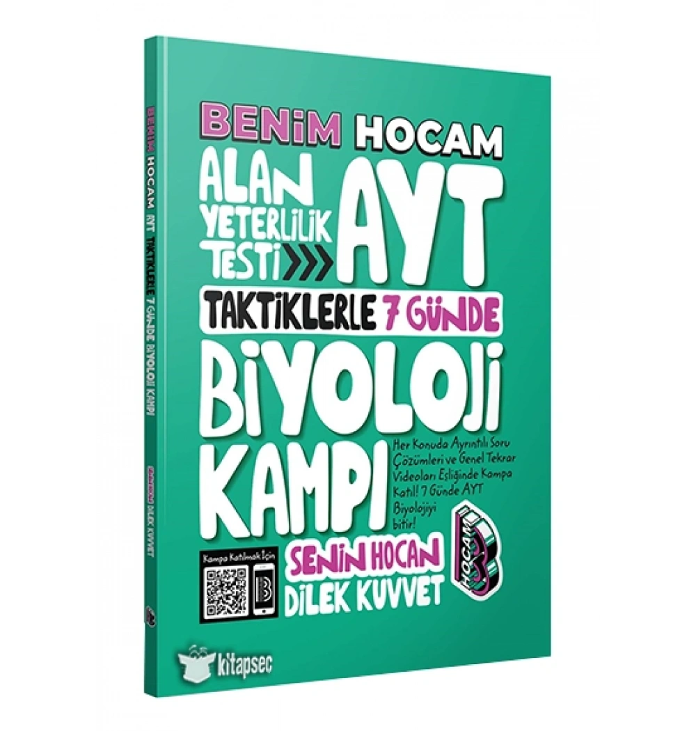 Ayt Taktiklerle 7 Günde Biyoloji Kampı Benim Hocam