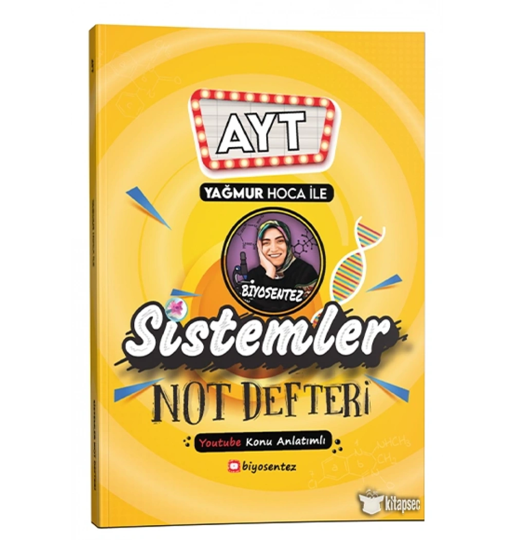 Ayt Yağmur Hoca İle Sistemler Not Defteri Biyo Sentez