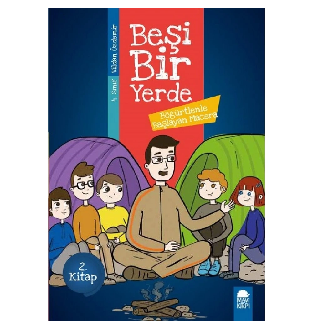 Beşi Bir Yerde 2. Kitap Böğürtlenle Başlayan Macera Mavi Kirpi