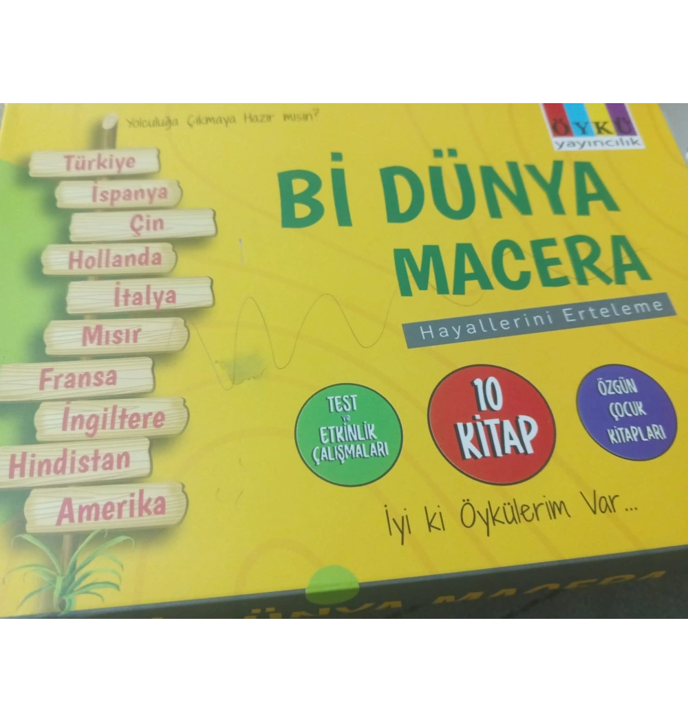 Bi Dünya Macera 10 Kitap Set Öykü Yayıncılık