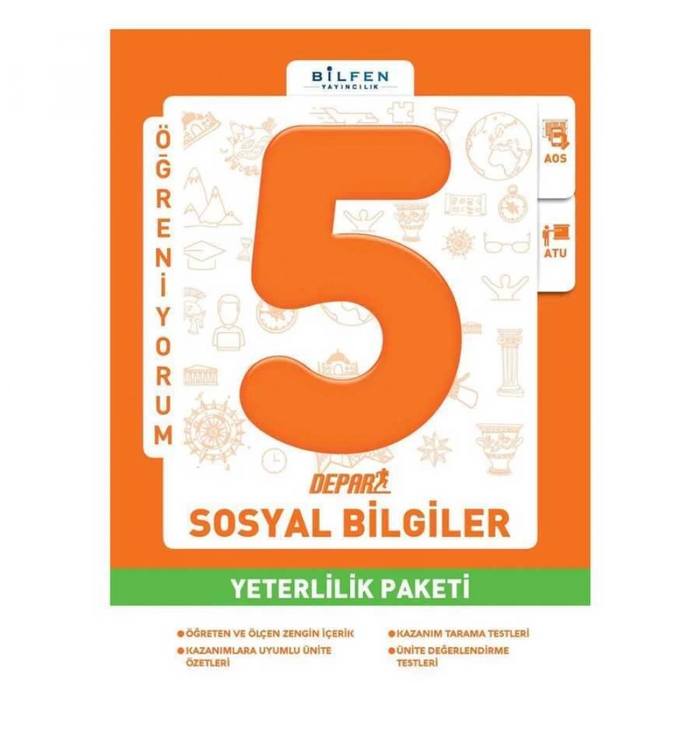 BİLFEN 5.SINIF DEPAR SOSYAL BİLGİLER YETERLİLİK PAKETİ