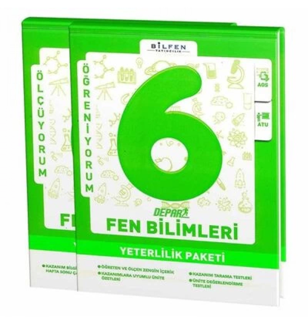 BİLFEN 6.SINIF DEPAR FEN BİLİMLERİ YETERLİLİK PAKETİ