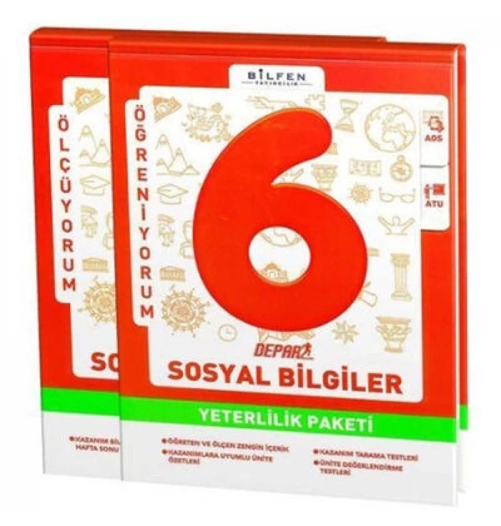 BİLFEN 6.SINIF SOSYAL BİLGİLER YETERLİLİK PAKETİ