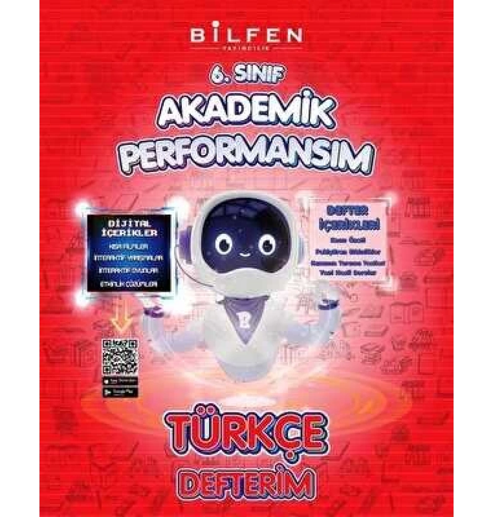 BİLFEN 6.SINIF TÜRKÇE PERFORMANSIM DEFTERİM