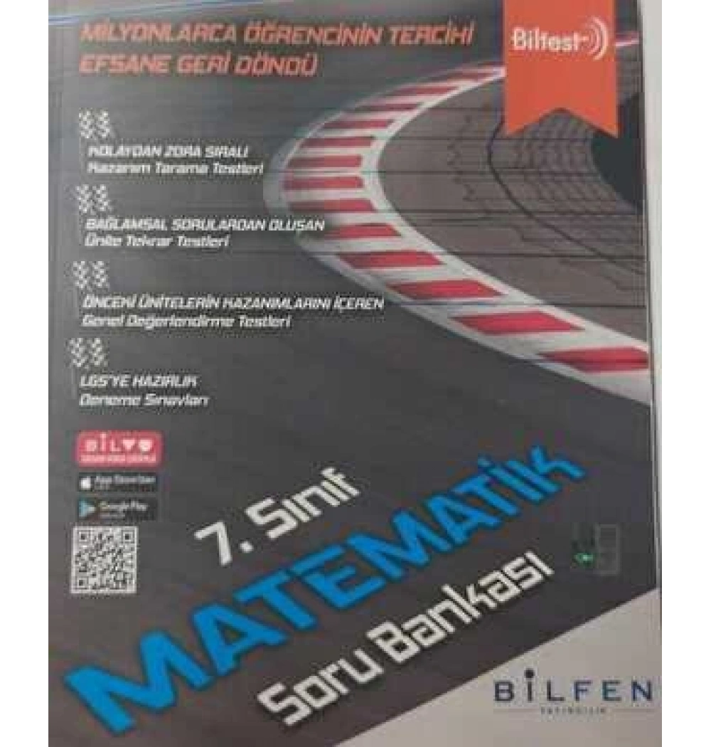 Bilfen 7.Sınıf Biltest Matematik Soru Bankası
