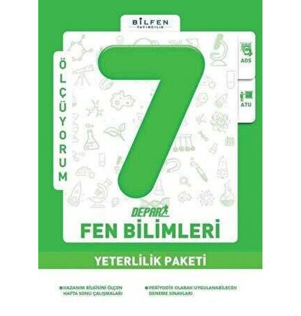 Bilfen 7.Sınıf Fen Bilimleri Depar Yeterlilik Paketi